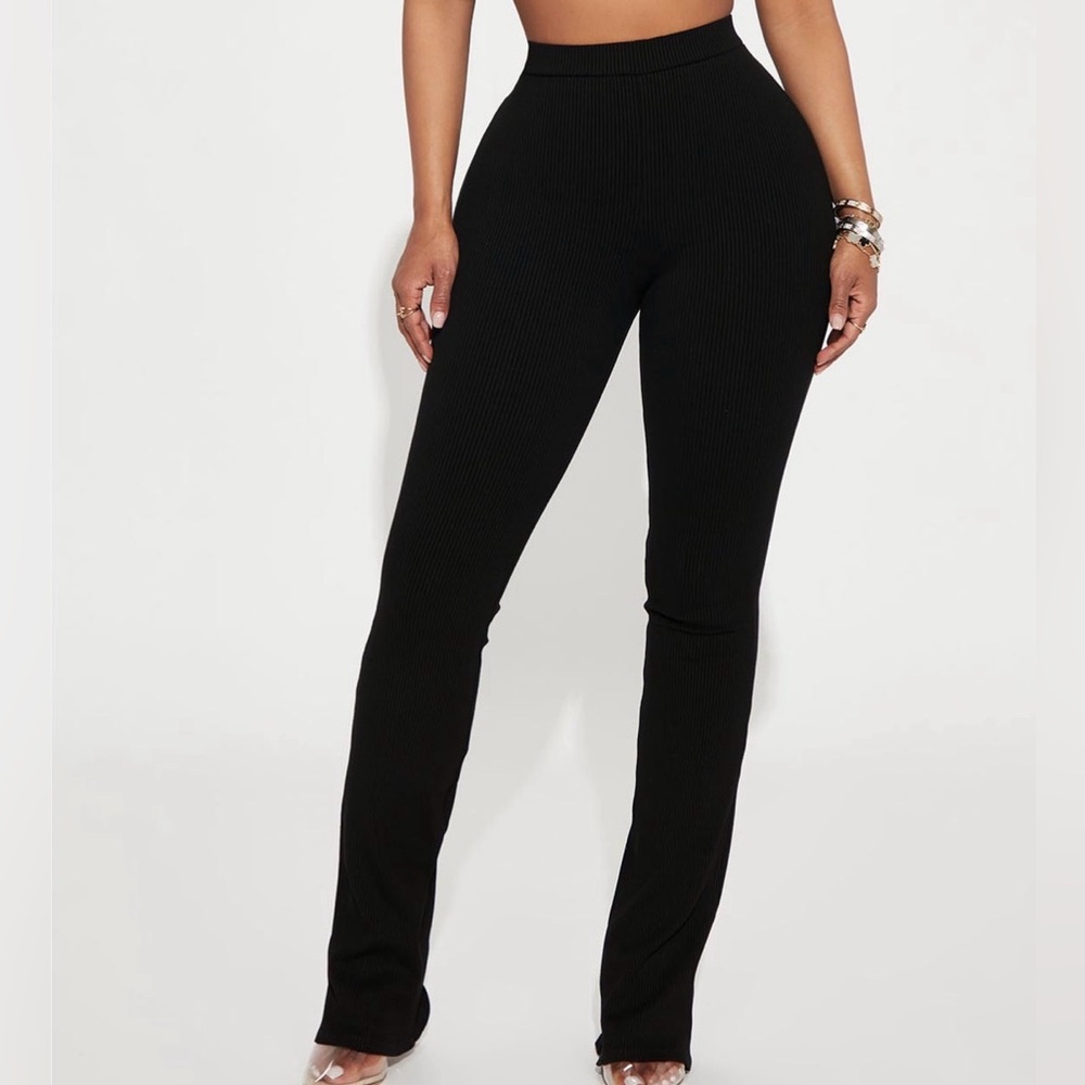 Snatched Ribbed Compression Pants🤭🔥